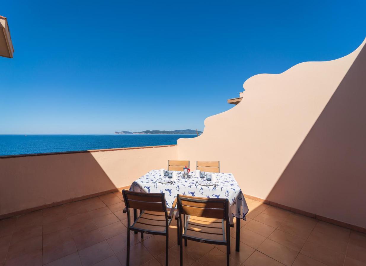 Апартаменты Sea Front Terrace Marco Polo Альгеро Экстерьер фото