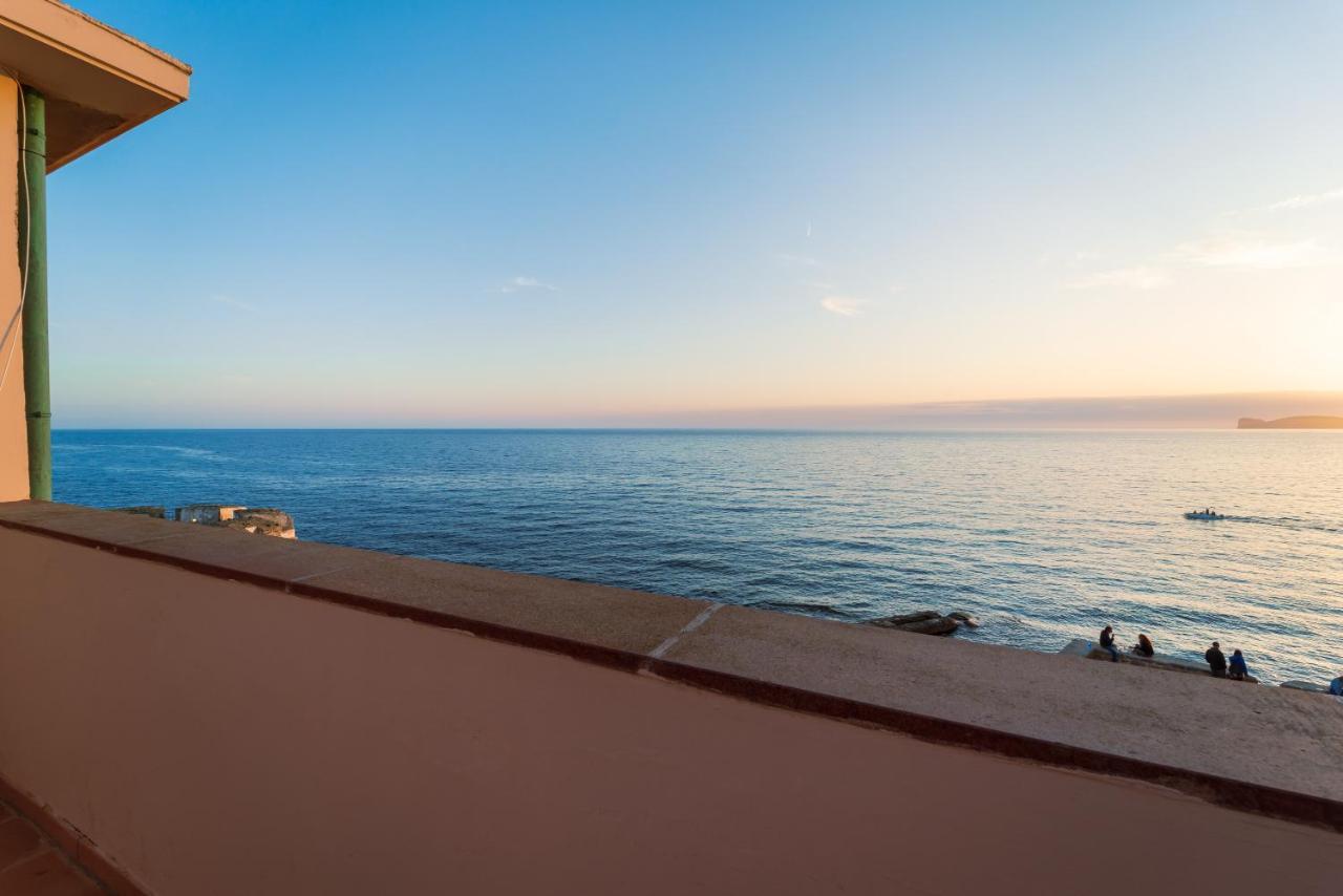 Апартаменты Sea Front Terrace Marco Polo Альгеро Экстерьер фото